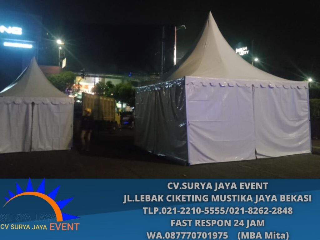 Penyewaan Tenda Kawasan Industri Jababeka Bekasi