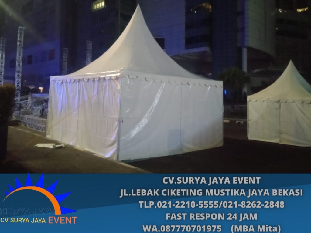 Penyewaan Tenda Kawasan Industri Jababeka Bekasi