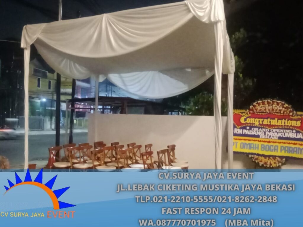 Rental Tenda Cikampek Barat