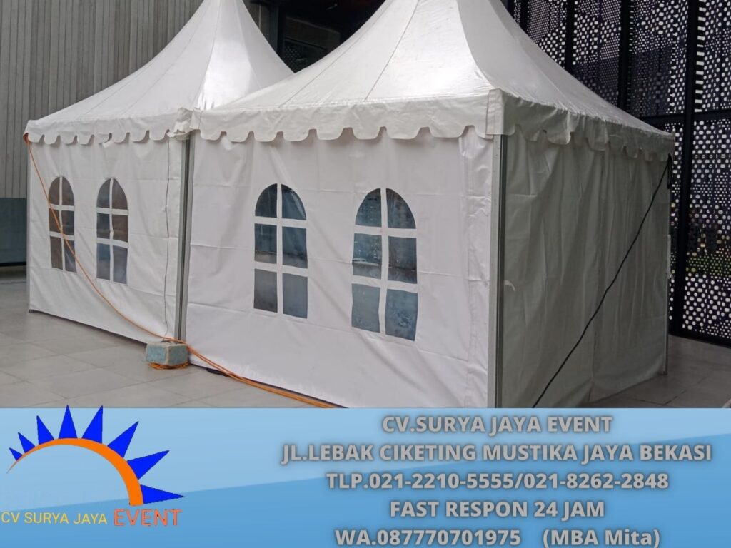 Persewaan Tenda Bazar Terdekat Siap Antar Jakarta