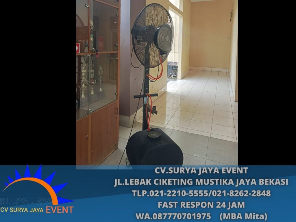 Penyewaan Misty Fan Murah Cipayung Depok