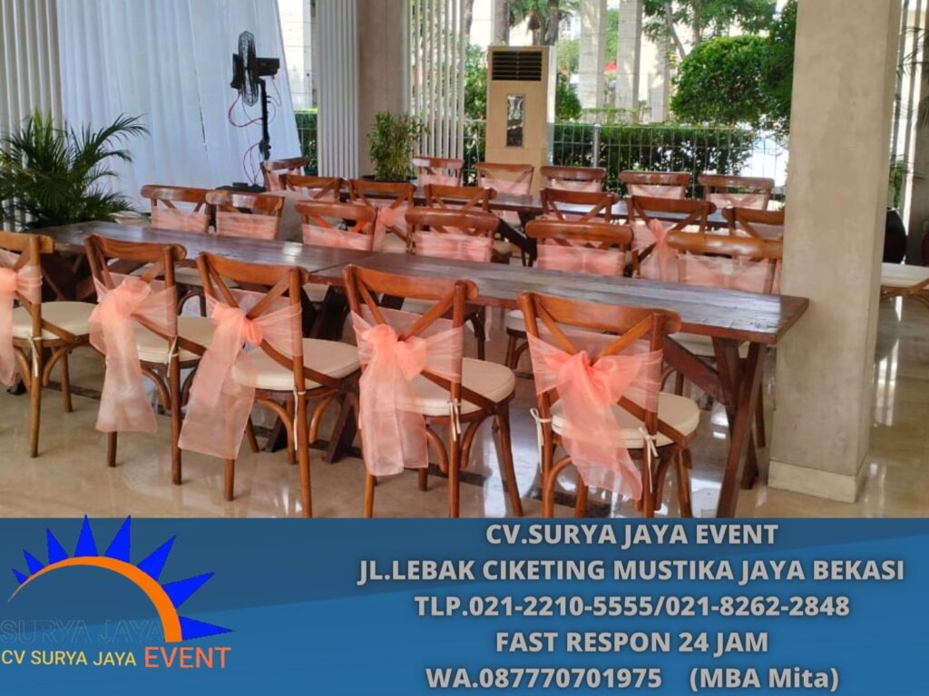 Rental Kursi Croshback Pita Harga Promo Pasawahan Purwakarta