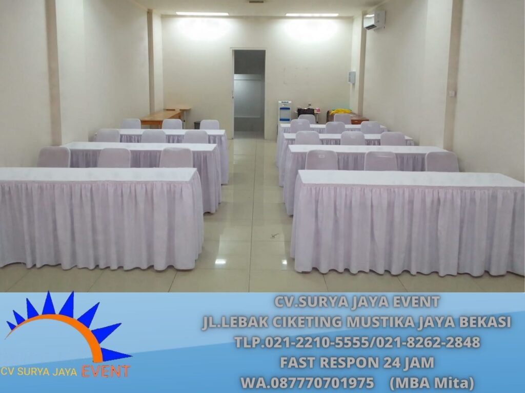 Penyewaan Meja Kotak Skriting Putih Tegalwaru Purwakarta