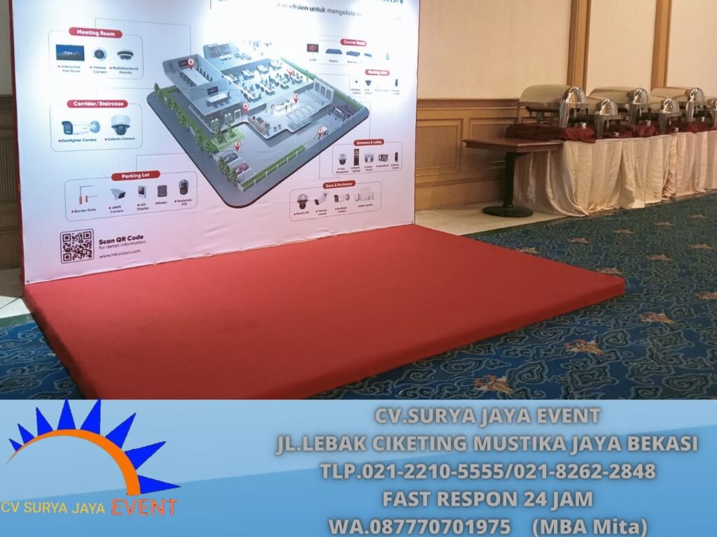 Sewa Panggung Karpet Merah Karawang