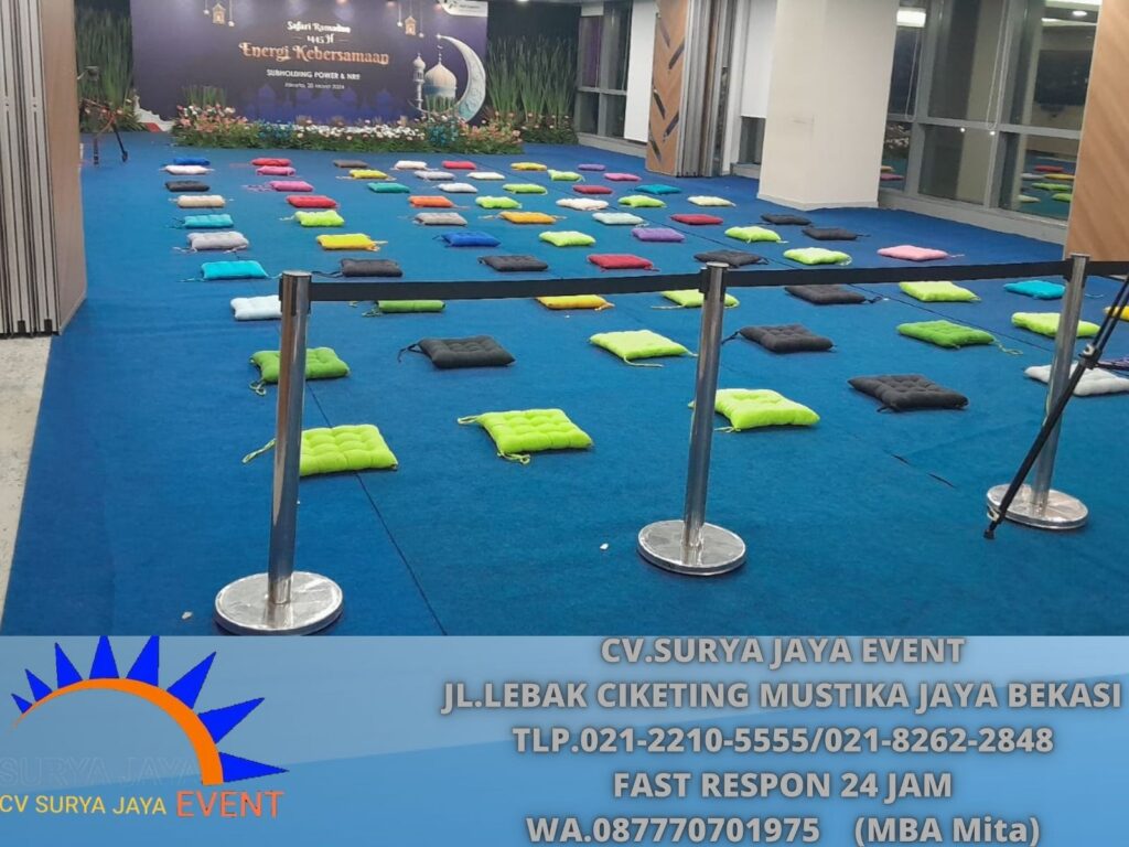 Jasa Sewa Tiang Antrian Kain BLudru Batutulis Bogor