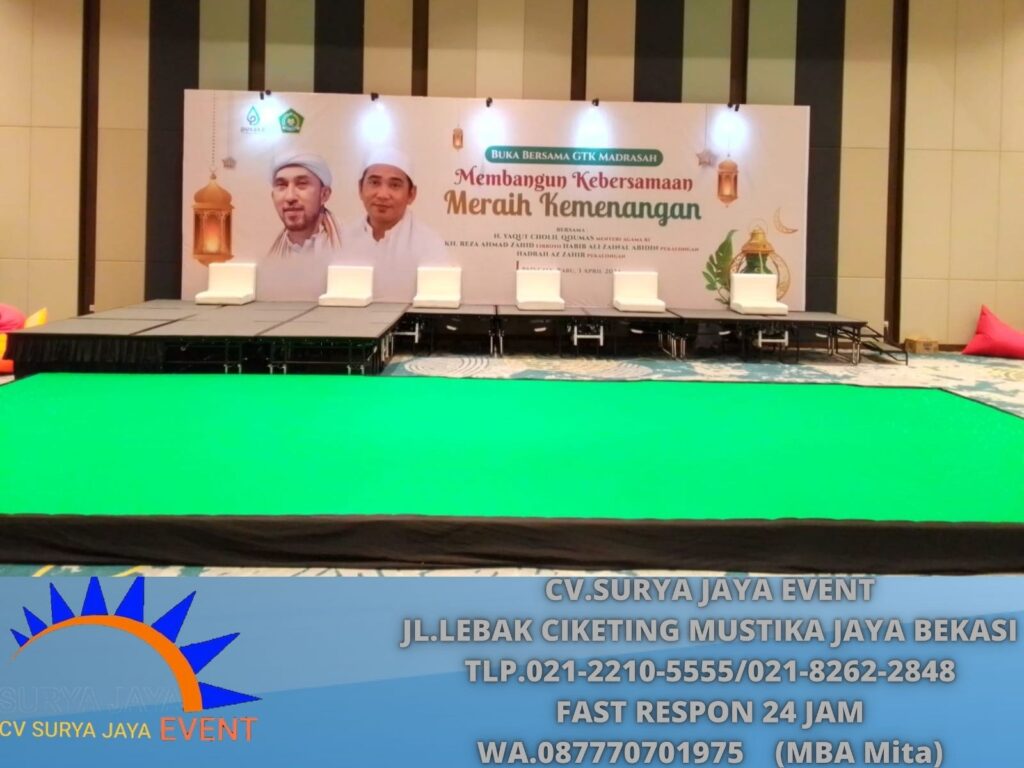 Tempat Sewa Panggung Karpet Hijau Makasar Jakarta Timur