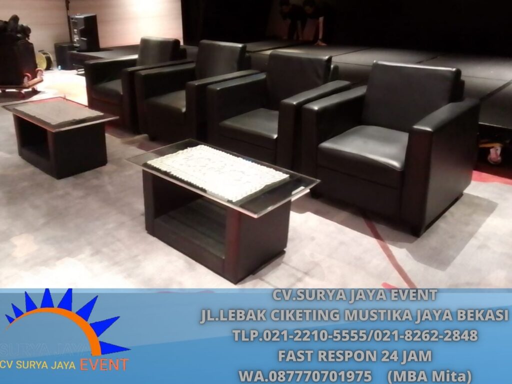 Sewa Sofa Kotak Minimalis Single Seater Jakarta