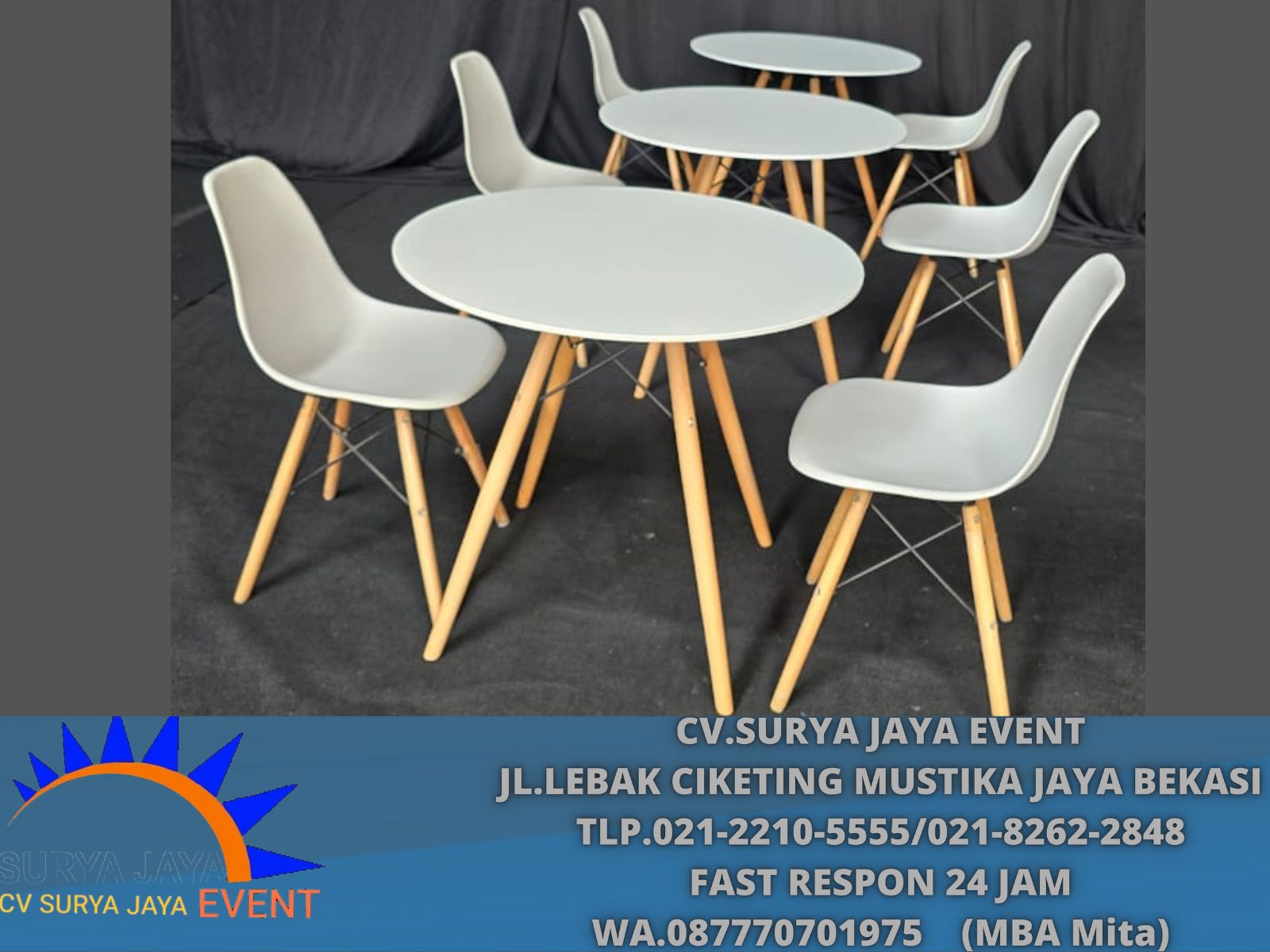 Meja Dealing Dirmy D _ 80 cm (2)