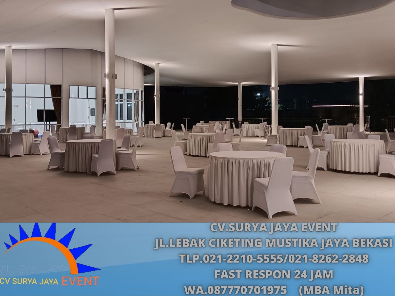 meja bundar D 120 tbr pth (2)