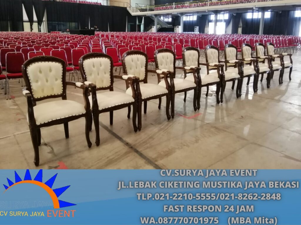 Sewa Kursi Vip Jokowi Terbaru Area Jakarta
