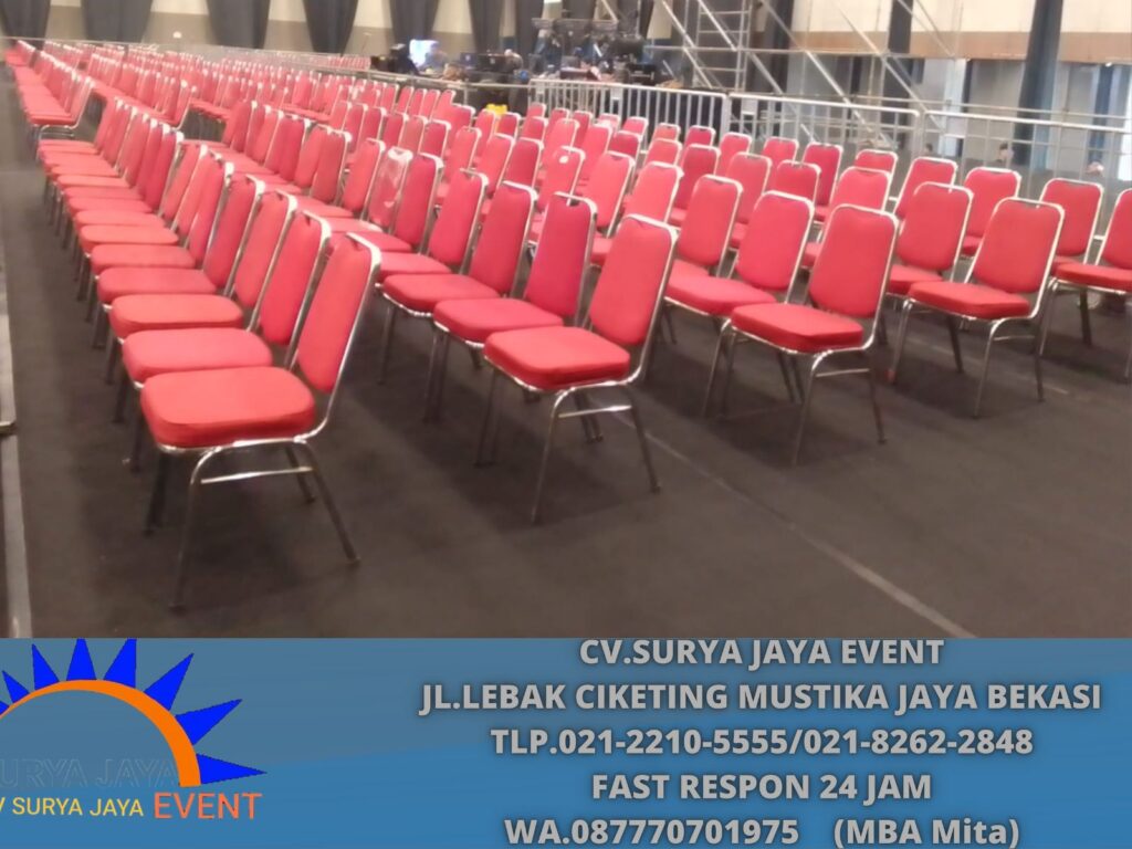 Menyewakan Kursi Futura Tanpa Sarung Kursi Bersih Kokoh di Jakarta