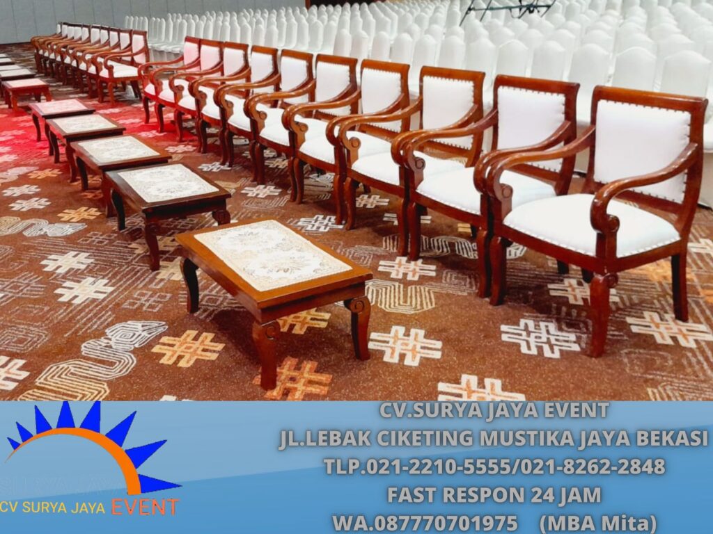 Sewa Arm Chairs Model Jokowi Dan Model Terbaru di Jakarta