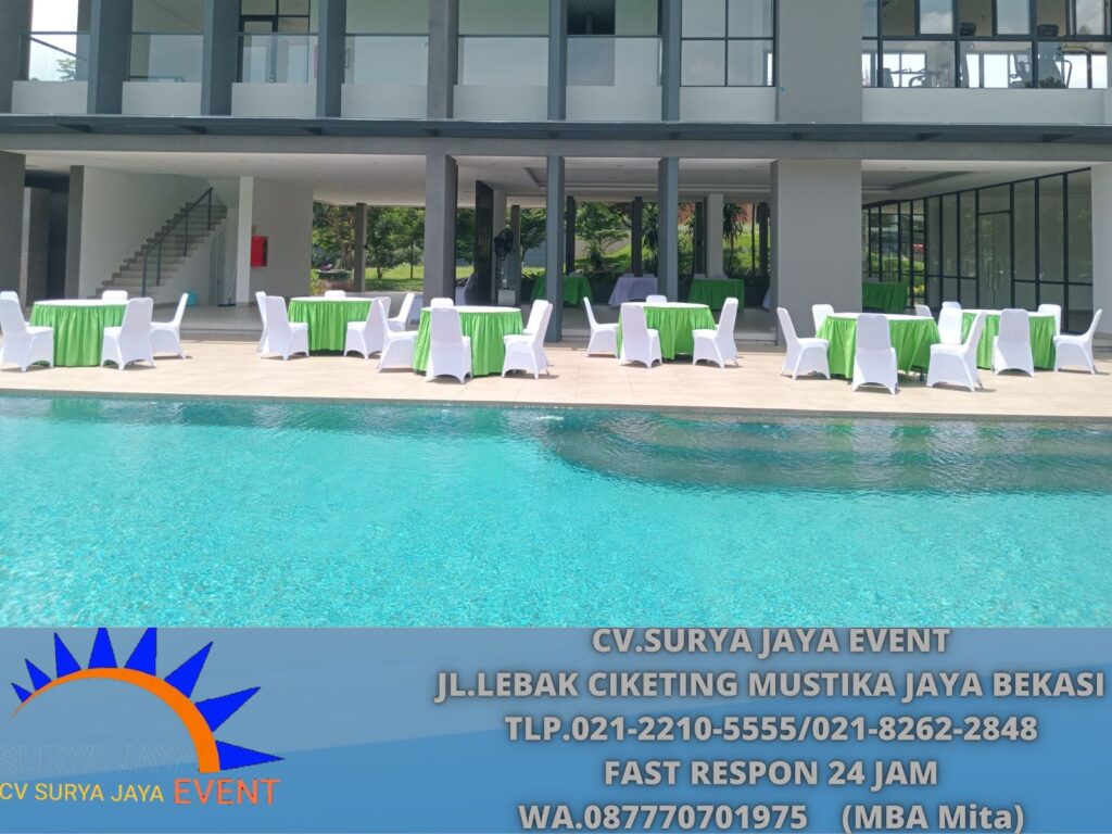 Sewa Round Table Dan Kursi Event Sport Center Springwood