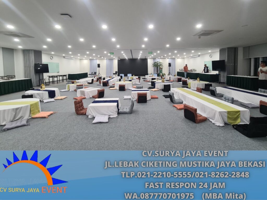 Menyewakan Meja Lesehan Model Bulat Kotak Dan Panjang Jakarta