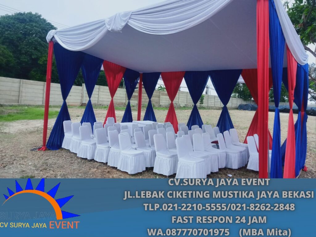 Rental Tenda Type Plafon Dan Poni Putih di Jakarta