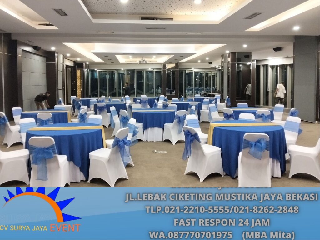 Sewa Meja Kursi Venua Plaza Jamsostek Jakarta