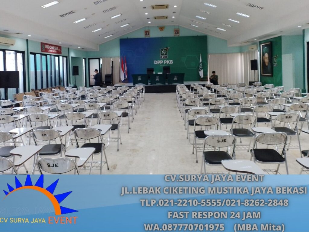 Rental Kursi Kuliah Hitam Cikarang Utara Bekasi
