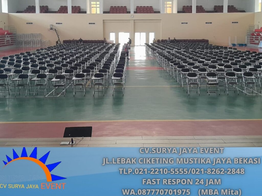 Rental Kursi Kuliah Hitam Cikarang Utara Bekasi