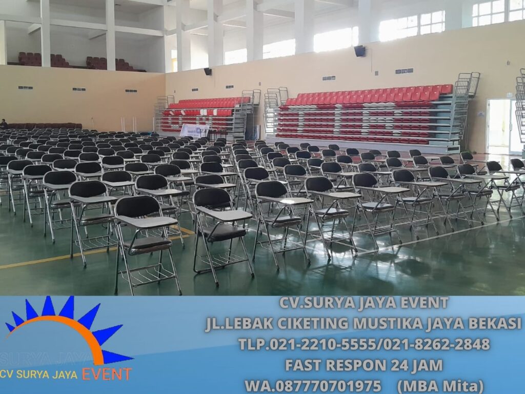 Rental Kursi Kuliah Hitam Cikarang Utara Bekasi