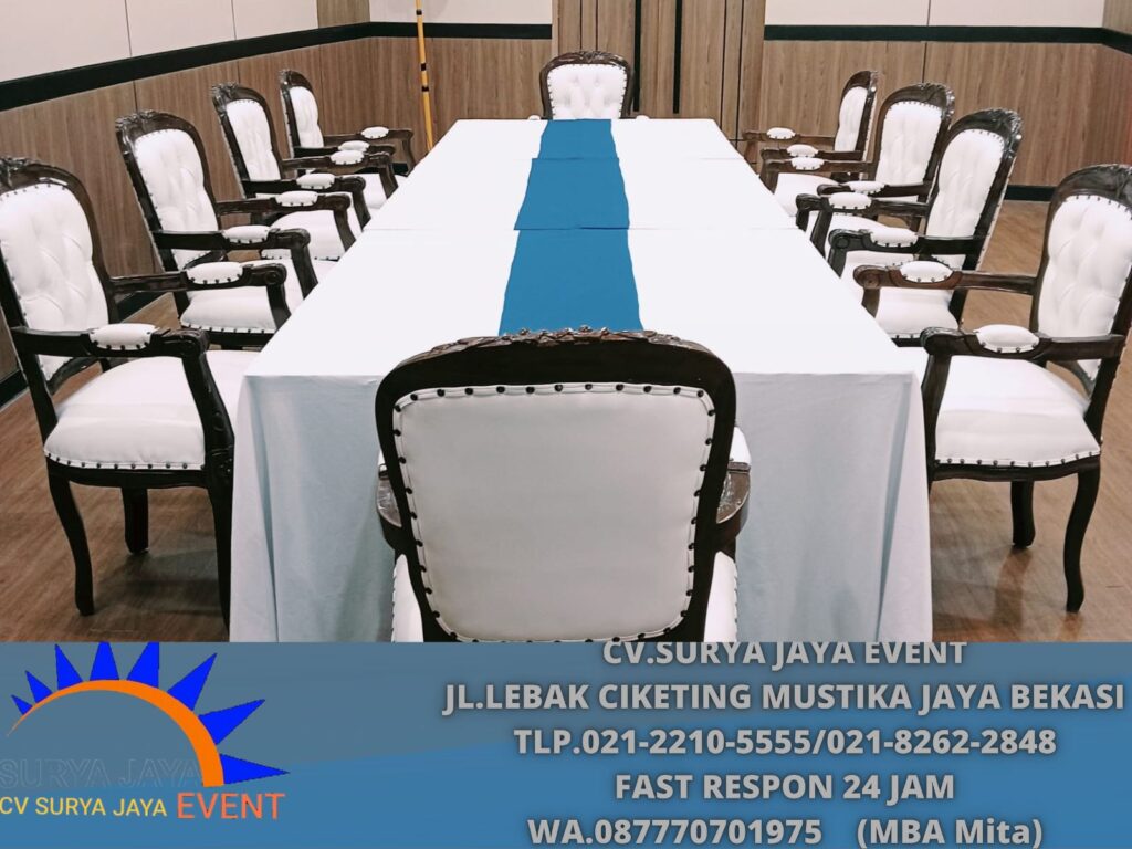 Layanan Sewa Kursi Arms Chair Event Smesco Indonesia