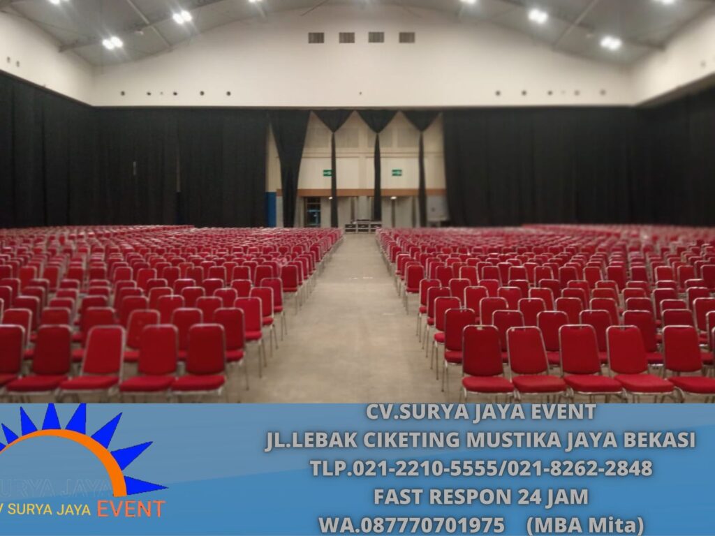 Rental Kursi Susun Murah Area Jabodetabek