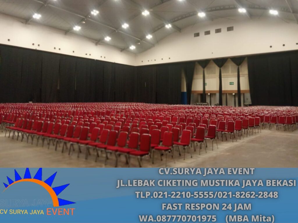 Rental Kursi Susun Murah Area Jabodetabek