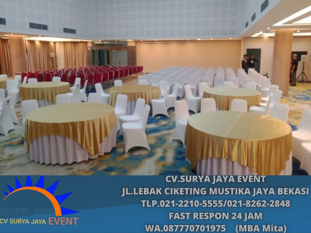 Rental Meja Bundar Dan Kursi Stainless Jakarta