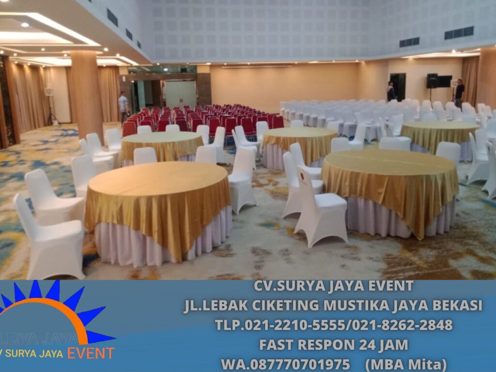 Rental Meja Bundar Dan Kursi Stainless Jakarta