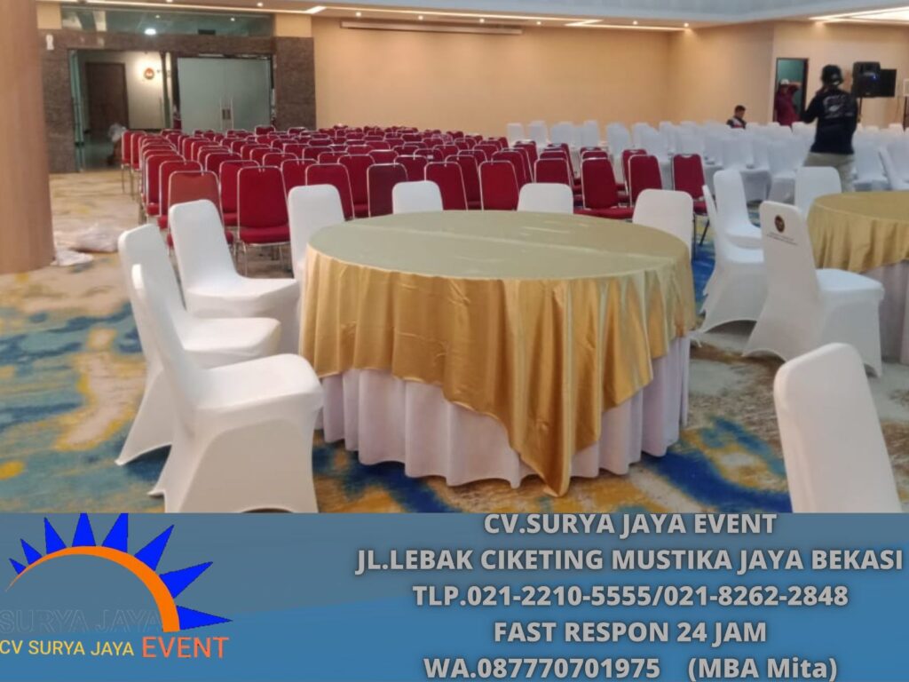 Rental Meja Bundar Dan Kursi Stainless Jakarta