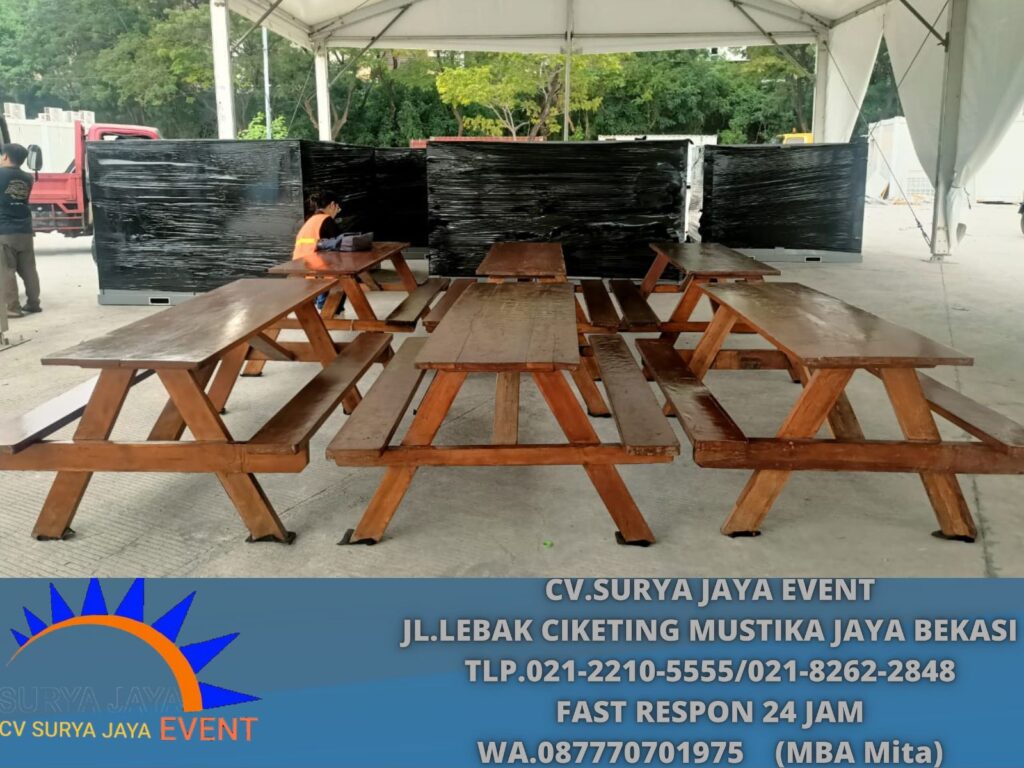 Pusat Sewa Kursi Dan Meja Taman Aneka Model Jakarta