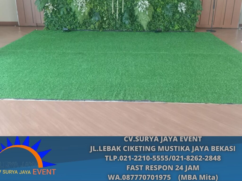 Rental Rumput Sintetis Hijau Harga Permeter Jakarta