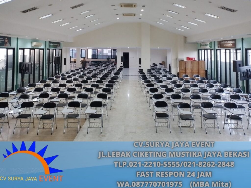 2. Pusat Sewa Kursi Kuliah Lipat Berkualitas di Jakarta