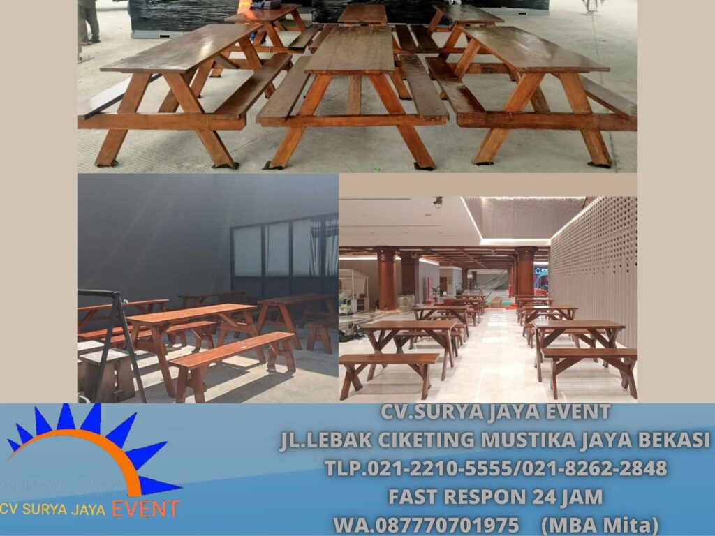 Pusat Sewa Kursi Dan Meja Taman Aneka Model Jakarta