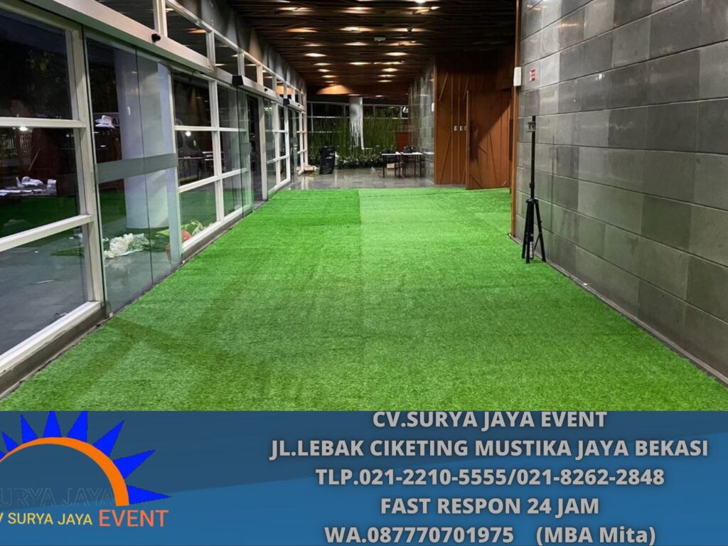 Rental Rumput Sintetis Hijau Harga Permeter Jakarta