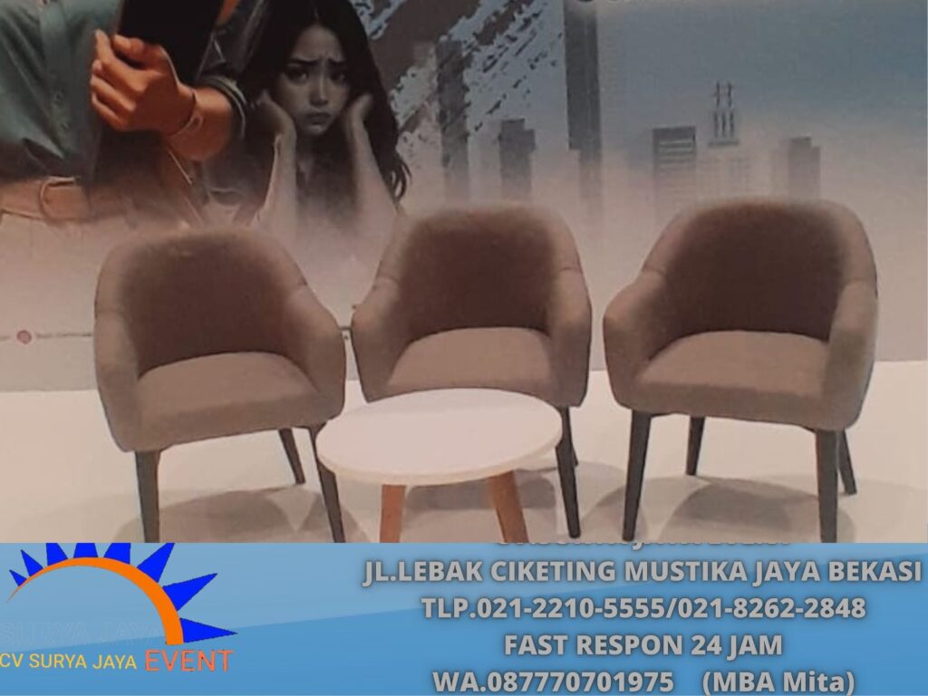 Menyewakan Sofa Studio Event T3 Bandara Dosmestik Sukarno Hatta
