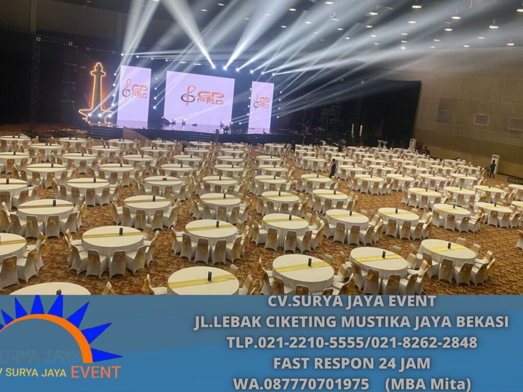 Pusat Rental Meja Bulat Atau Roun Table Terbesar Jakarta