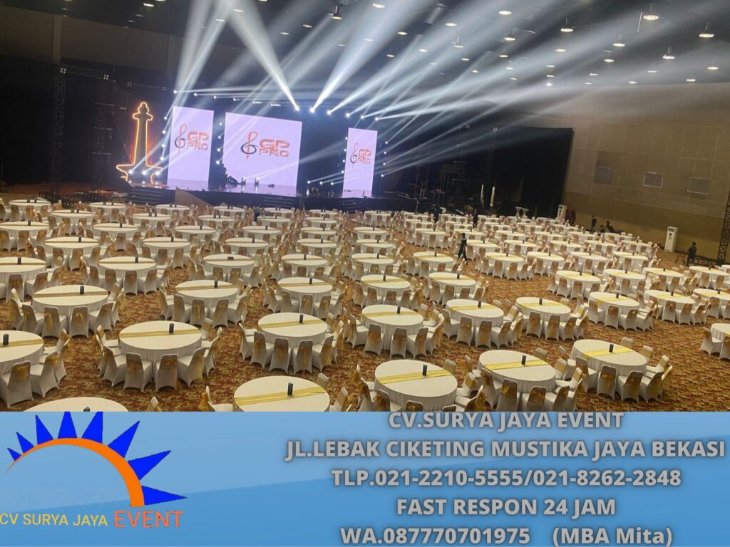 Pusat Rental Meja Bulat Atau Roun Table Terbesar Jakarta