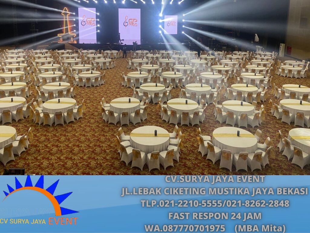 Pusat Rental Meja Bulat Atau Roun Table Terbesar Jakarta