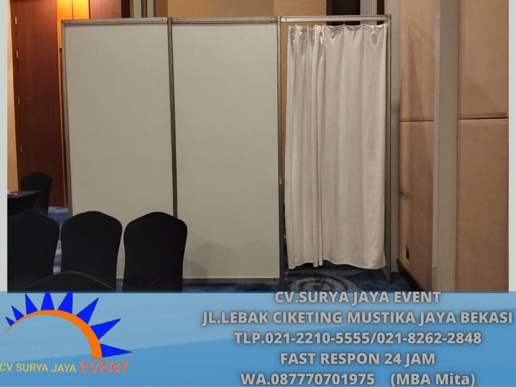 Sewa Skat Partisi Dan Ruang artisi Putih Jakarta