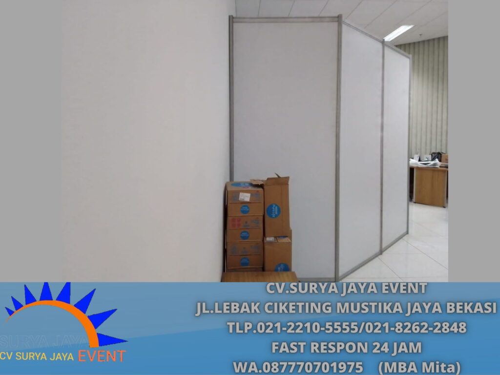 Sewa Skat Partisi Dan Ruang artisi Putih Jakarta