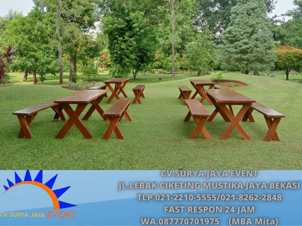 Jasa Sewa Kursi,Meja Taman Extra Event Out door Jakarta