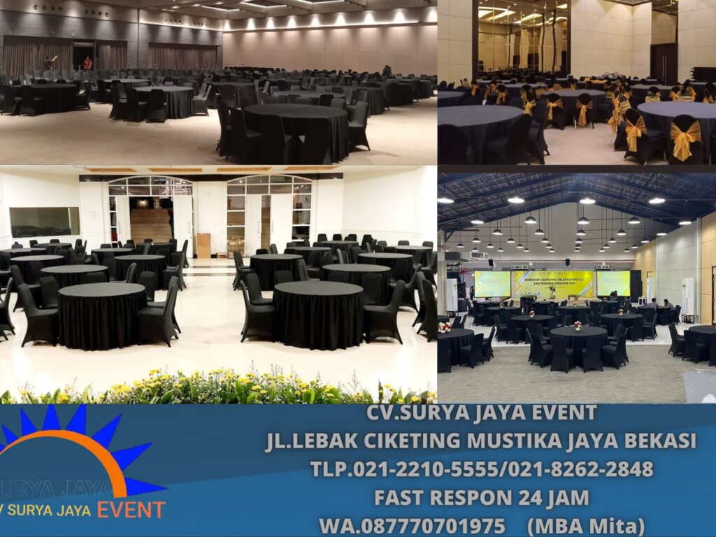 Pusat Rental Round Table Ukuran Variatif Jakarta