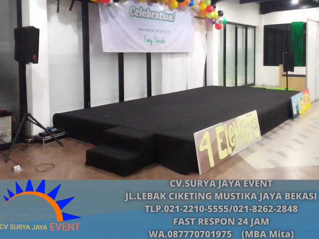 Pusat Sewa Panggung Indor Cover Karpet Jakarta