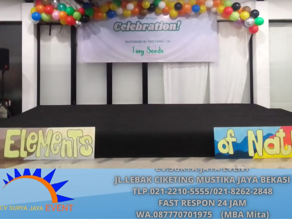 Pusat Sewa Panggung Indor Cover Karpet Jakarta