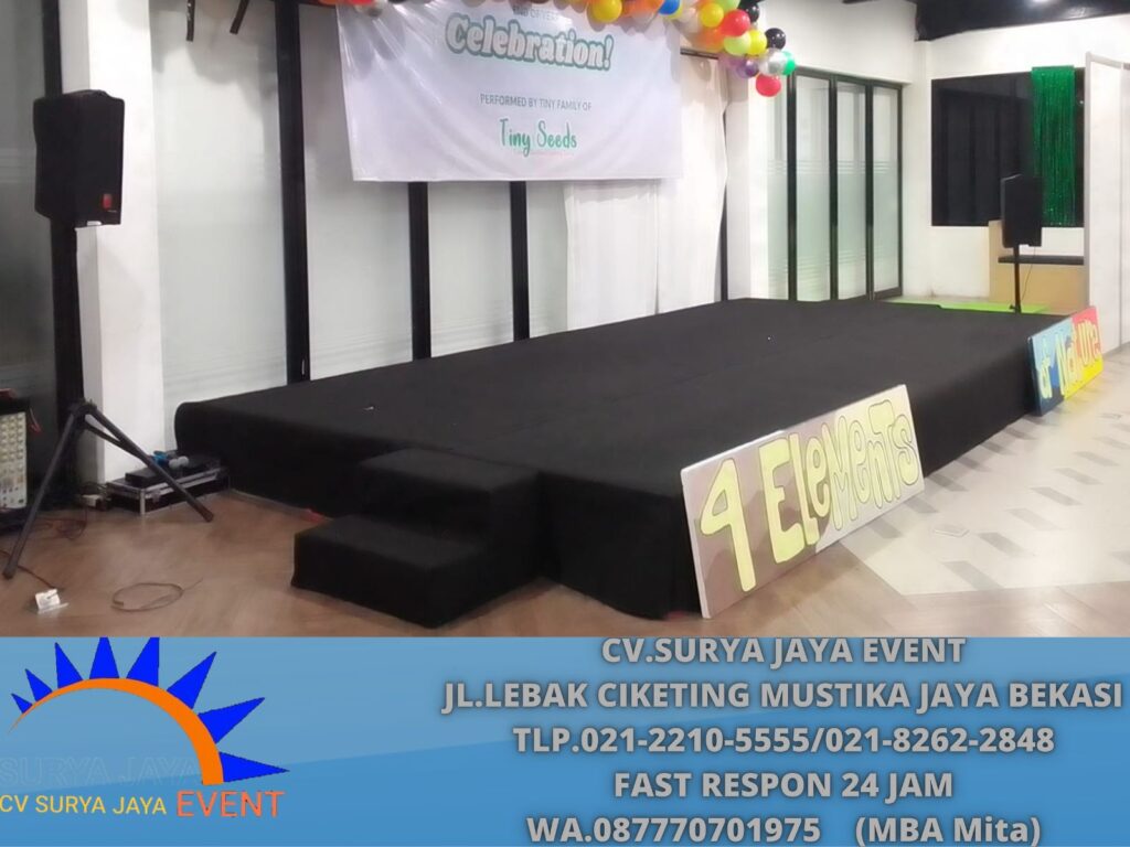 Pusat Sewa Panggung Indor Cover Karpet Jakarta