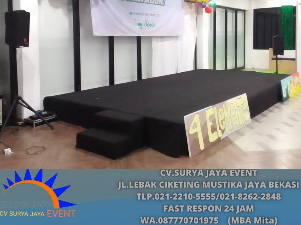 Pusat Sewa Panggung Indor Cover Karpet Jakarta
