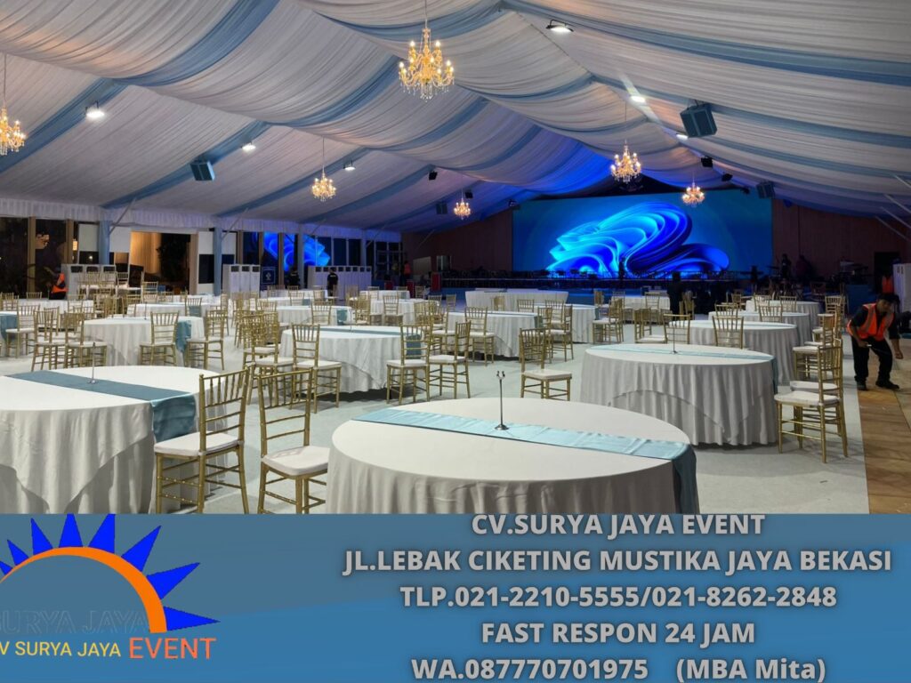 Penyewaan Round Table Set Kursi Dinner Area Jakarta