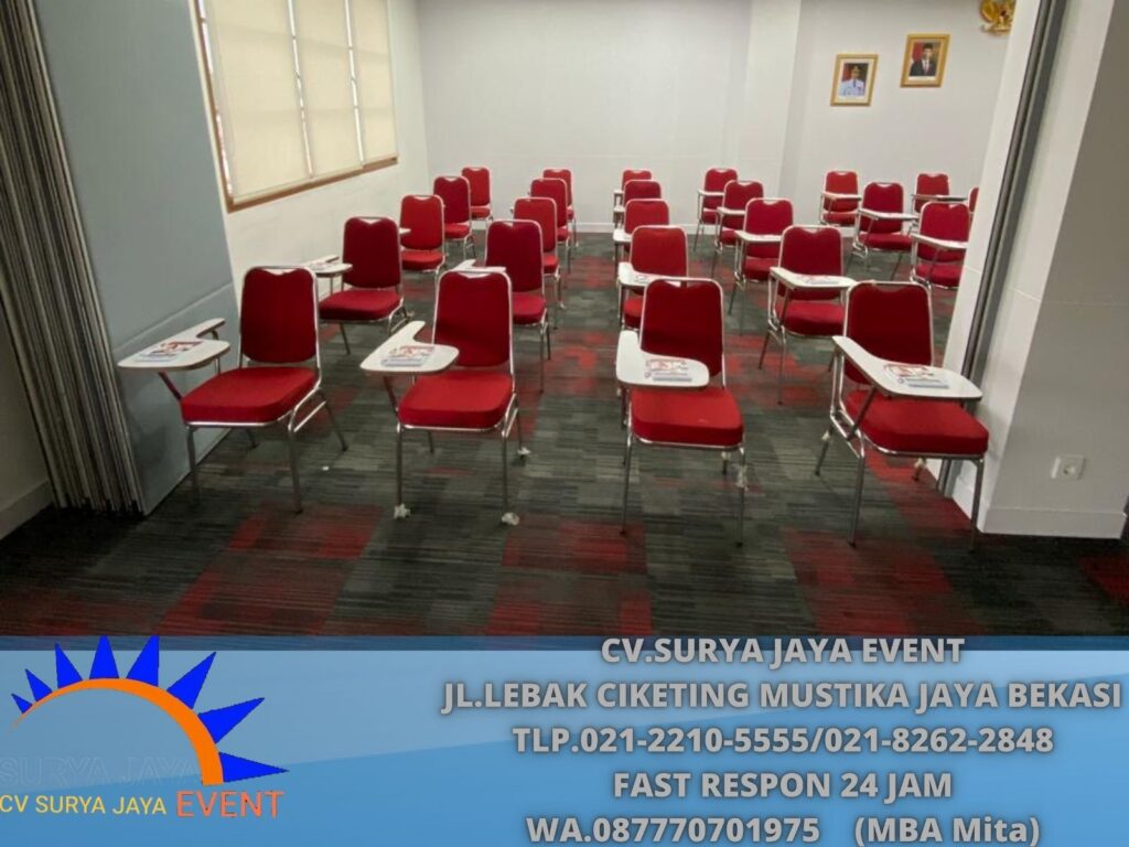 Vendor Sewa Kursi Test Stainless Busa Merah Jakarta