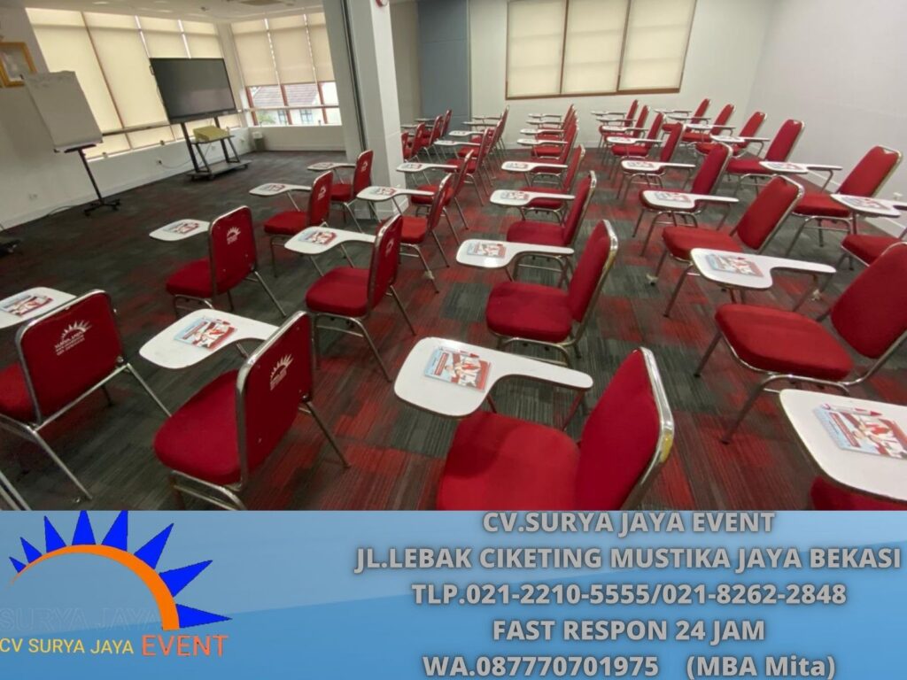 Vendor Sewa Kursi Test Stainless Busa Merah Jakarta