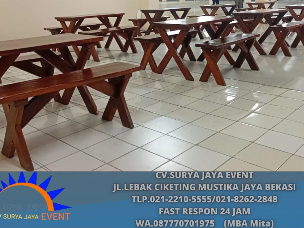 Sewa Kursi Taman Kaki Extra Area Terdekat Jakarta
